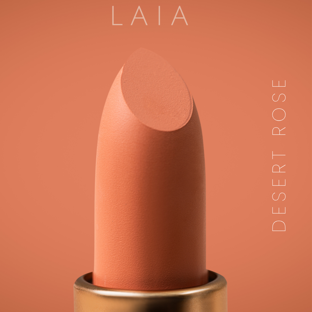 Desert Rose – Warm Nude Beige Satin Matte Lipstick