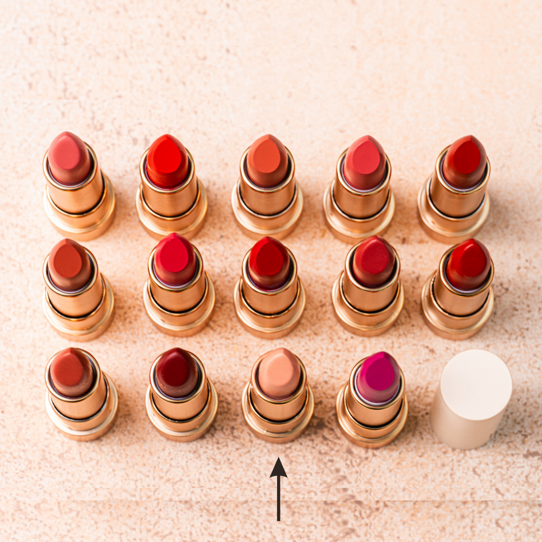 Desert Rose – Warm Nude Beige Satin Matte Lipstick