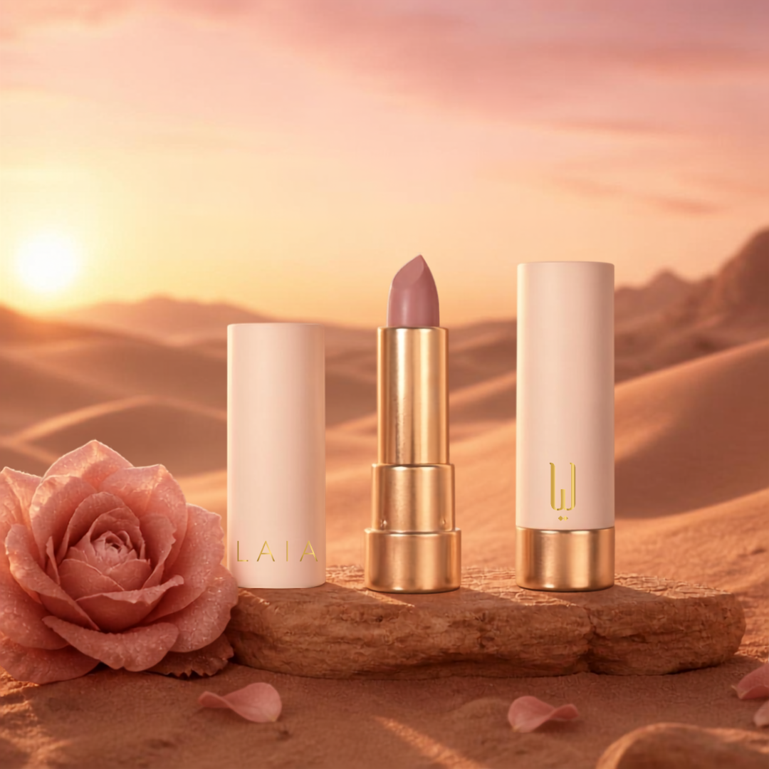 Desert Rose – Warm Nude Beige Satin Matte Lipstick