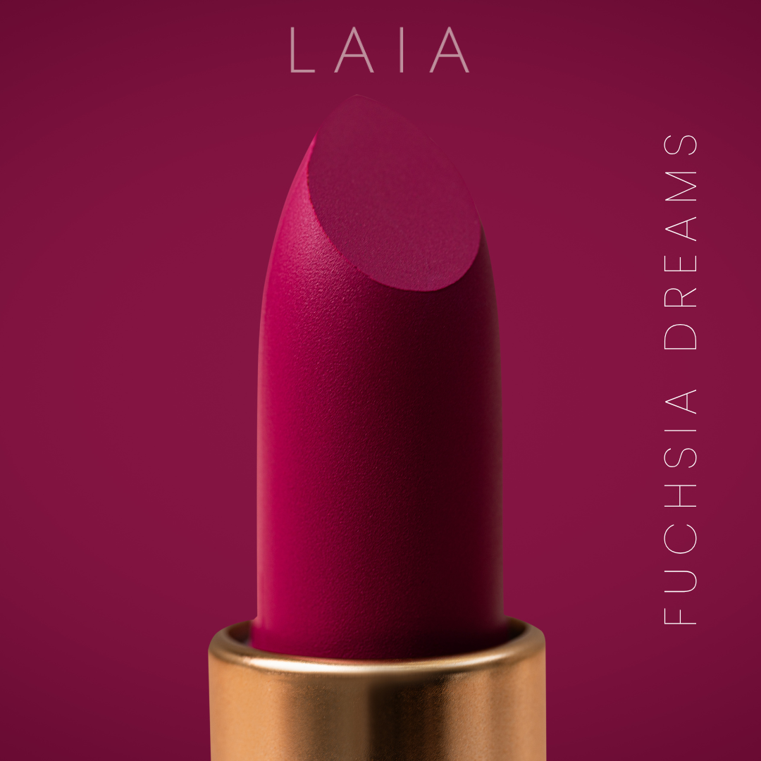 Fuchsia Dreams – Bold Purple Satin Matte Lipstick