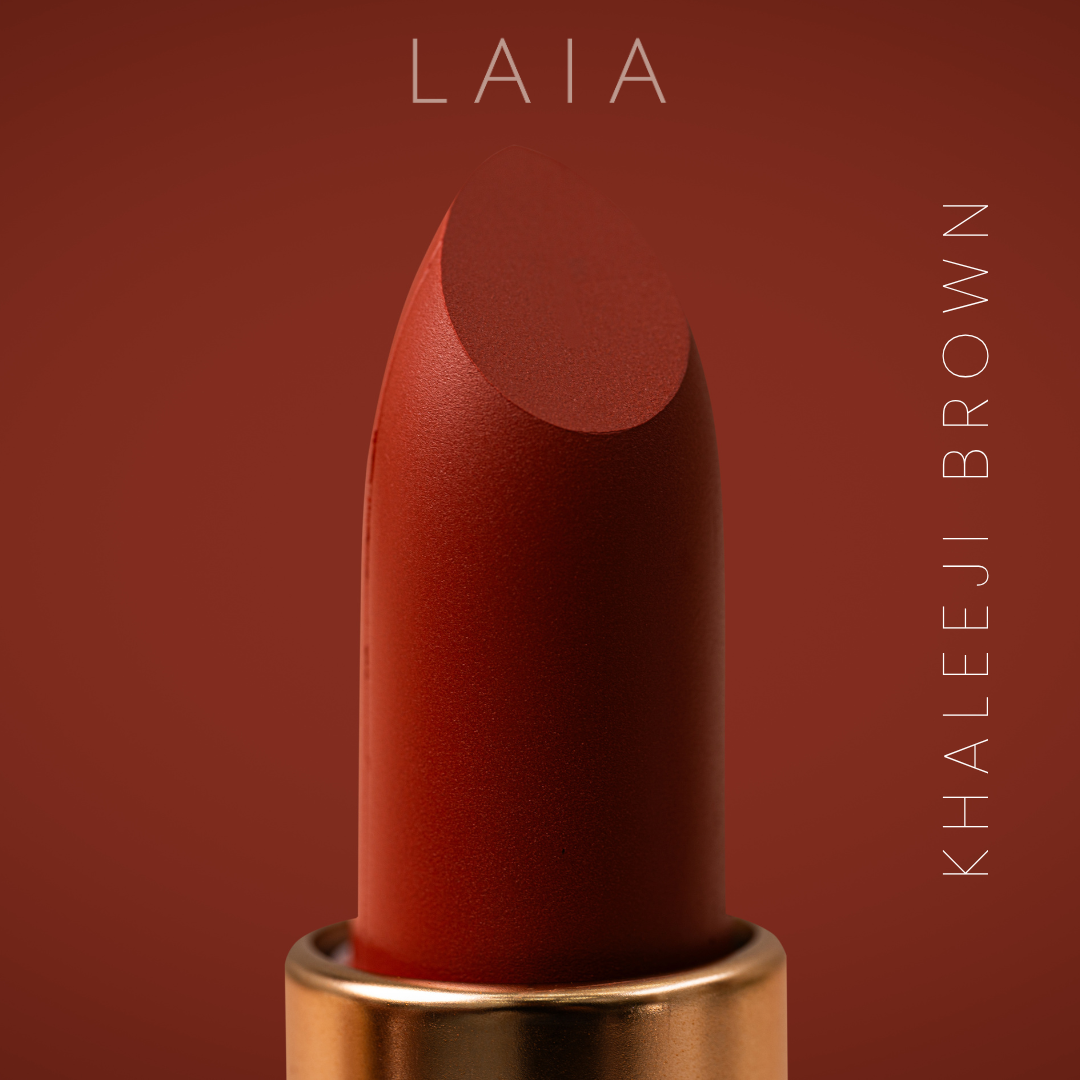 Khaleeji Brown – Rich Warm Satin Matte Lipstick
