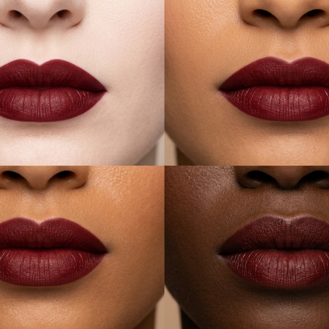 Midnight Oud – Deep Purple Bold Satin Matte Lipstick