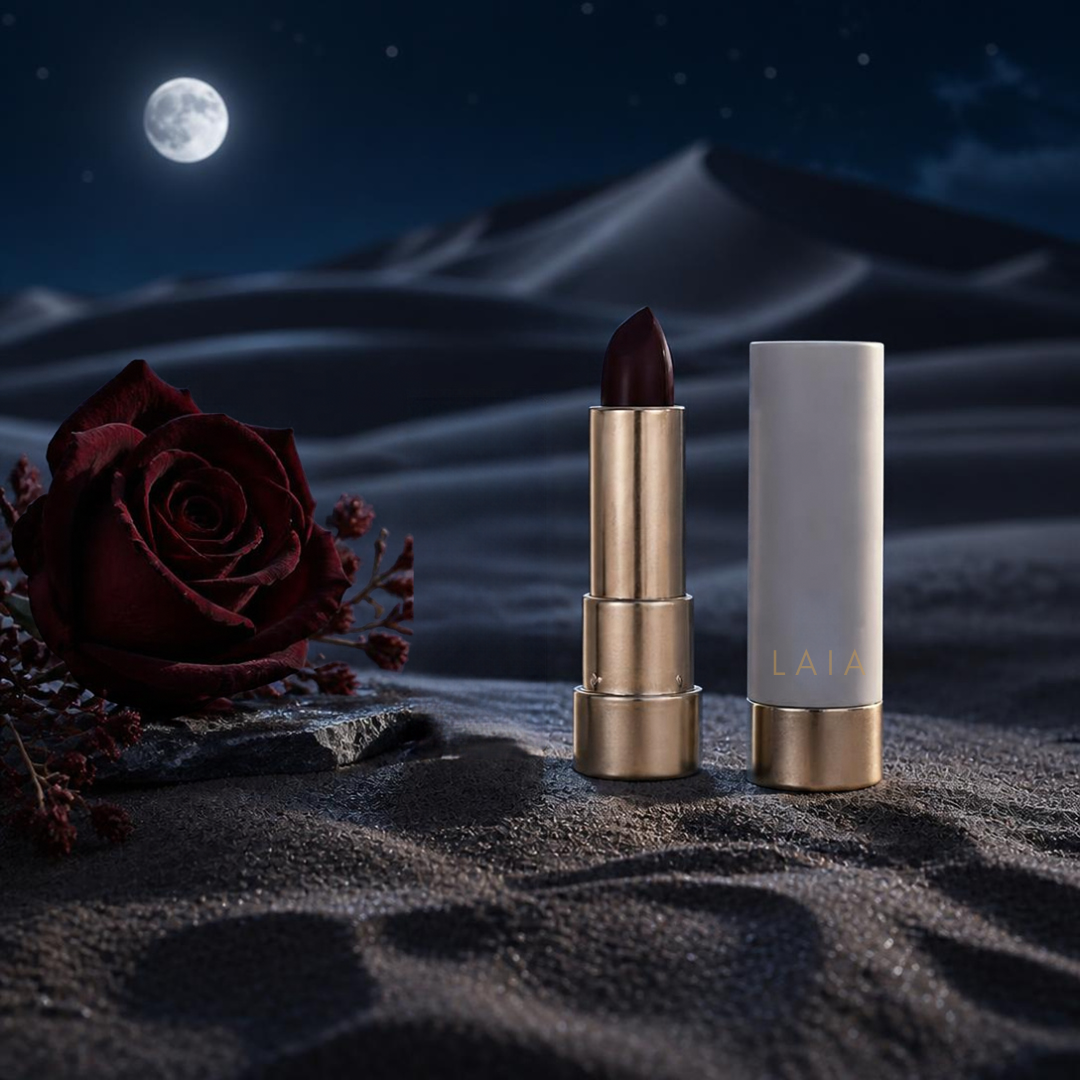 Midnight Oud – Deep Purple Bold Satin Matte Lipstick