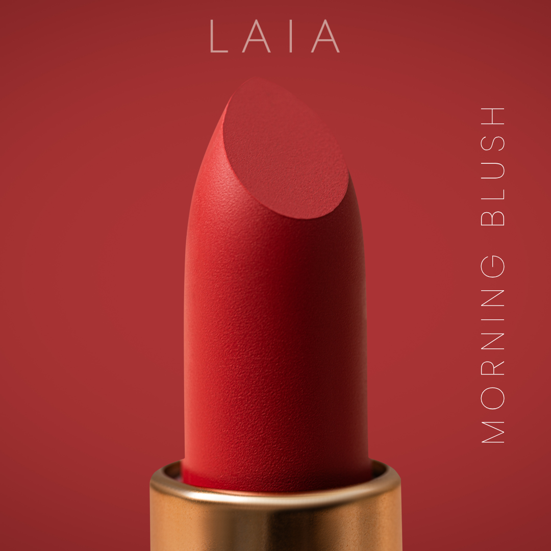 Morning Blush – Soft Pink Everyday Satin Matte Lipstick