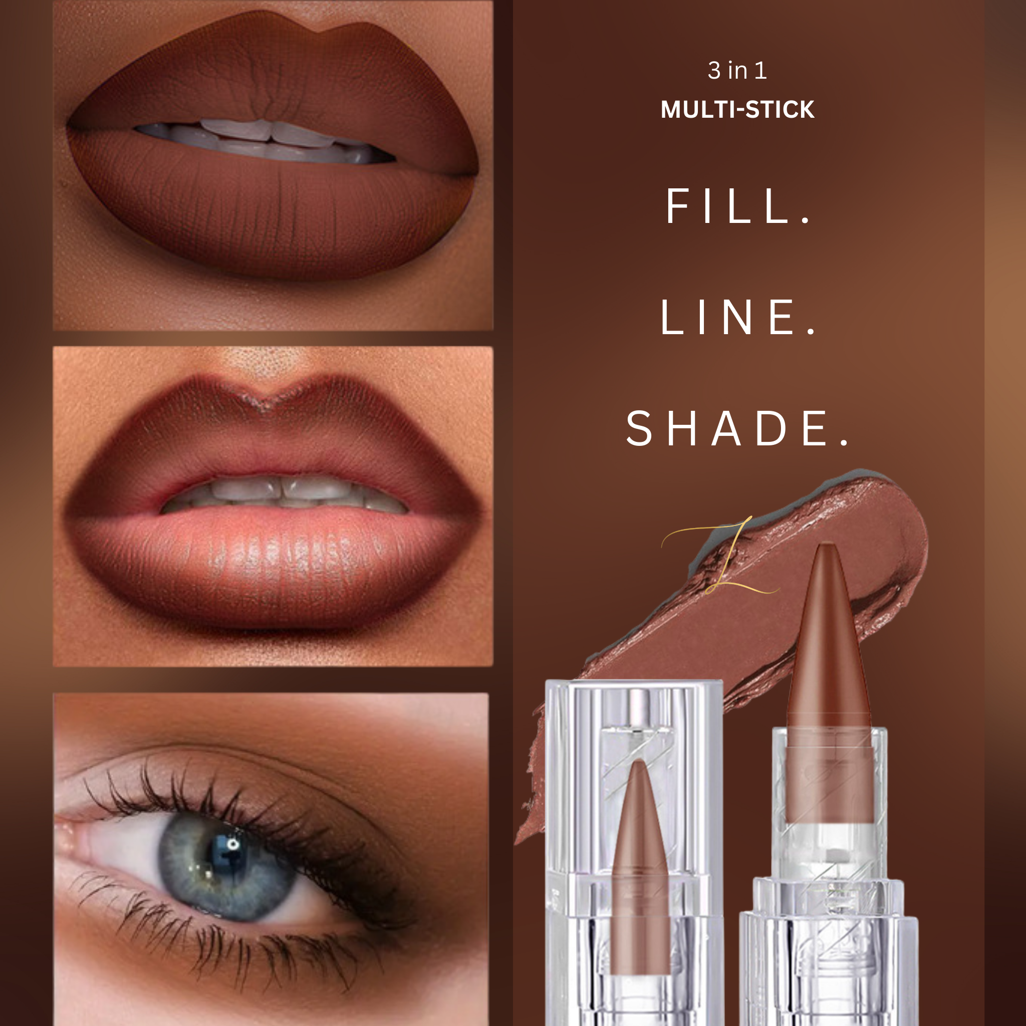 Mocha Mousse (3 in 1 Multi-Stick)